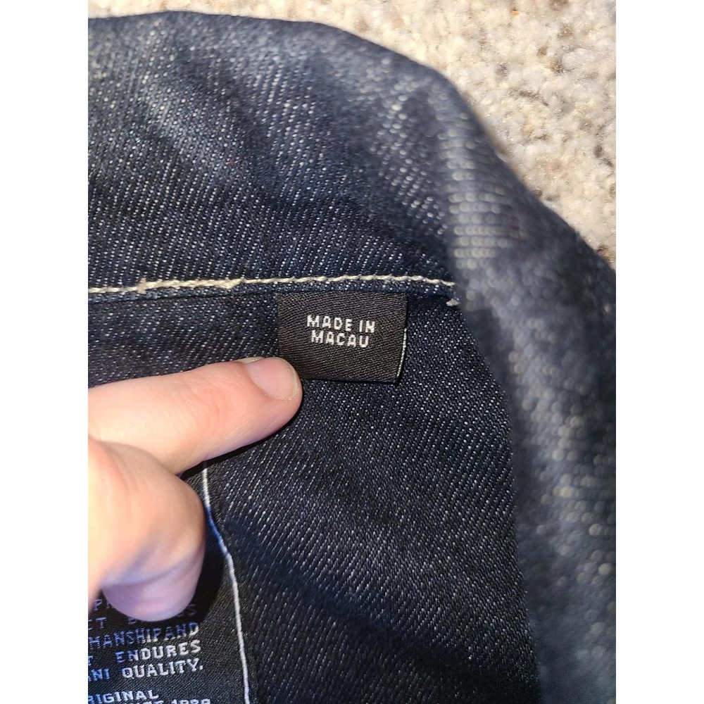 Vintage 1990s Kani Jeans Denim Jacket XXL - Picture 10 of 10